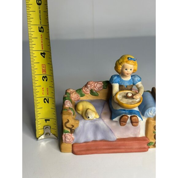 VTG 1988 Franklin Mint "Sleeping Beauty" 4" Porcelain Figurine by Maggie Murphy - Picture 7 of 7